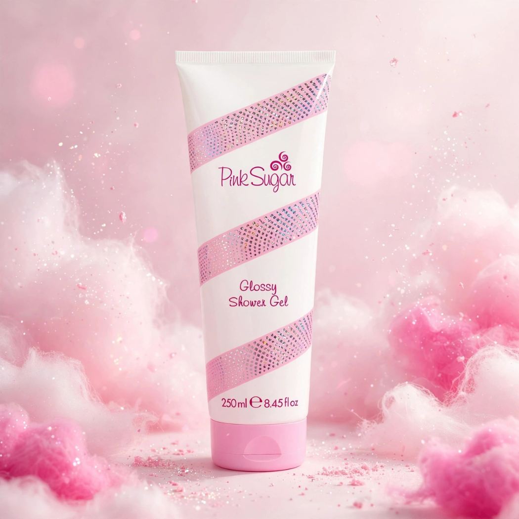 AQUOLINA PINK SUGAR - Glossy Shower Gel 150/250ml - Liquidò