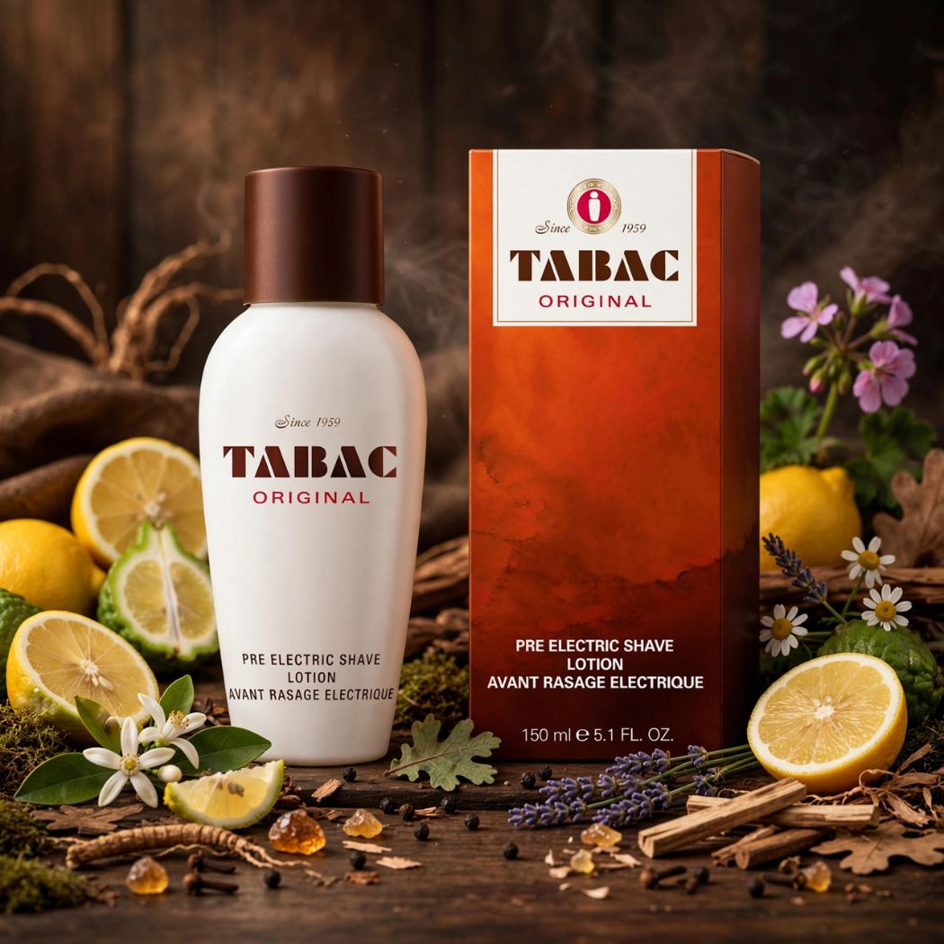 TABAC ORIGINAL PRE ELECTRIC SHAVE LOTION - Lozione Pre-Rasatura Per Rasoio Elettrico 150ml