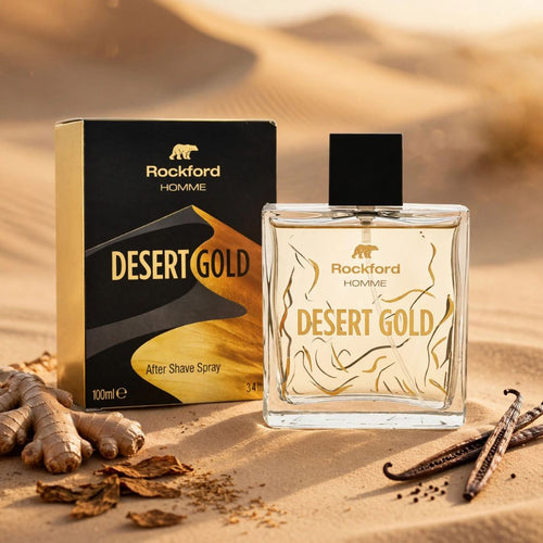 ROCKFORD DESERT GOLD AFTER SHAVE - Dopobarba 100ml - Liquidò