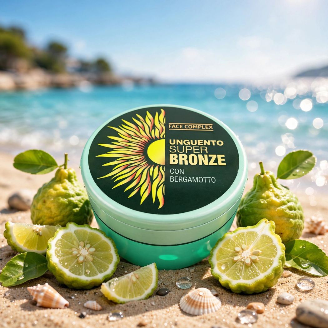 FACE COMPLEX UNGUENTO SUPER BRONZE - Con Bergamotto 200ml