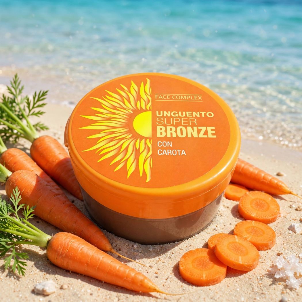FACE COMPLEX UNGUENTO SUPER BRONZE - Con Carota 200ml