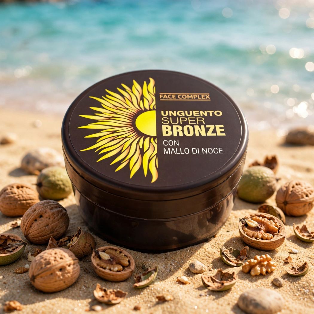 FACE COMPLEX UNGUENTO SUPER BRONZE - Con Mallo Di Noce 200ml