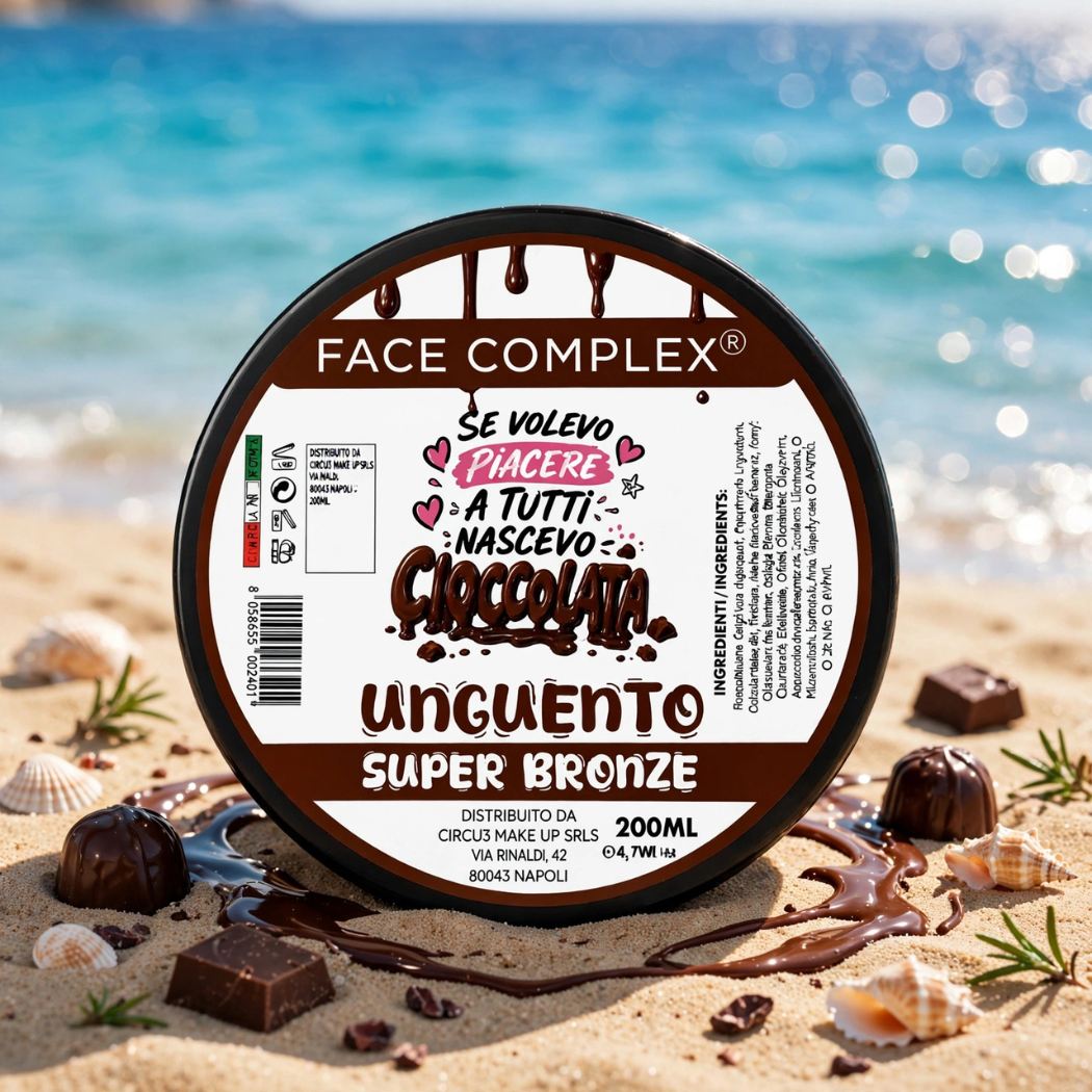 FACE COMPLEX UNGUENTO SUPER BRONZE - Al Cioccolato 200ml