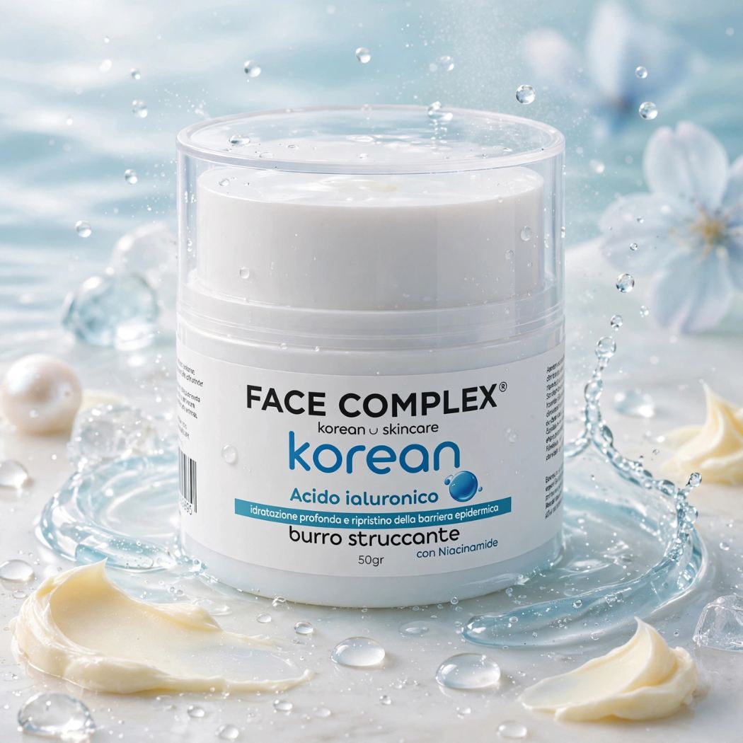 FACE COMPLEX KOREAN SKINCARE ACIDO IALURONICO BURRO STRUCCANTE - 40g