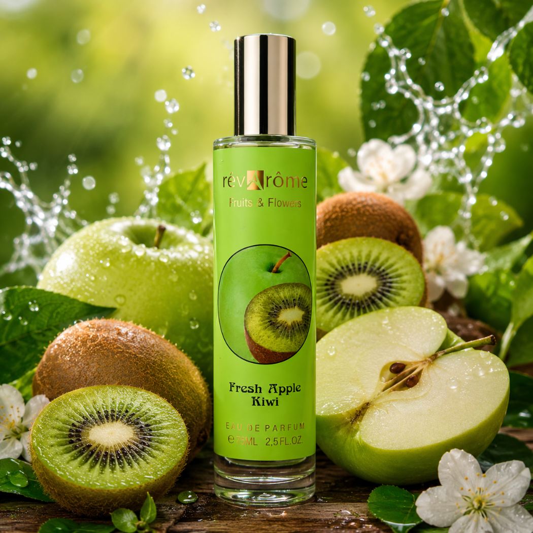 REVAROME FRUITS & FLOWER MELA VERDE & KIWI - Eau de Parfum 75ml - Liquidò