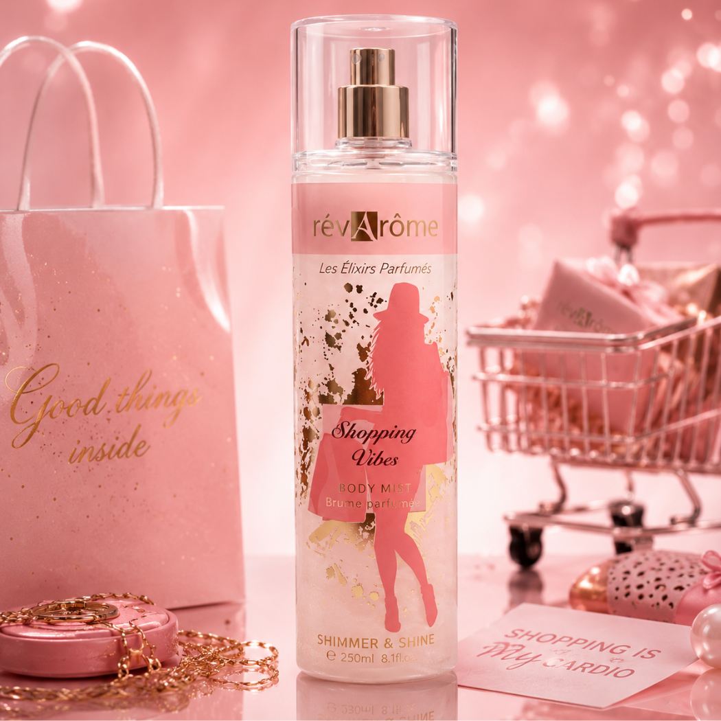 REVAROME SHIMMERING BODY MIST - Shopping Vibes 240ml - Liquidò
