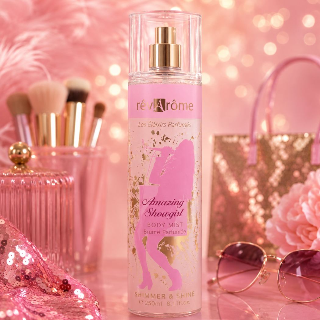 REVAROME SHIMMERING BODY MIST - Amazing Showgirl 240ml - Liquidò