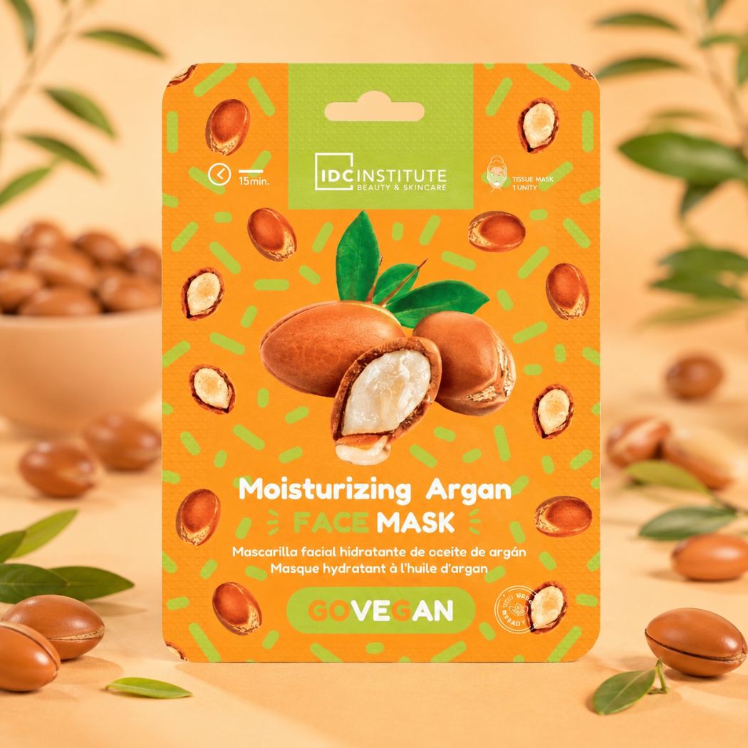 IDC INSTITUTE MASCHERA VISO ALL'OLIO DI ARGAN - Vegana e Nutriente - Liquidò