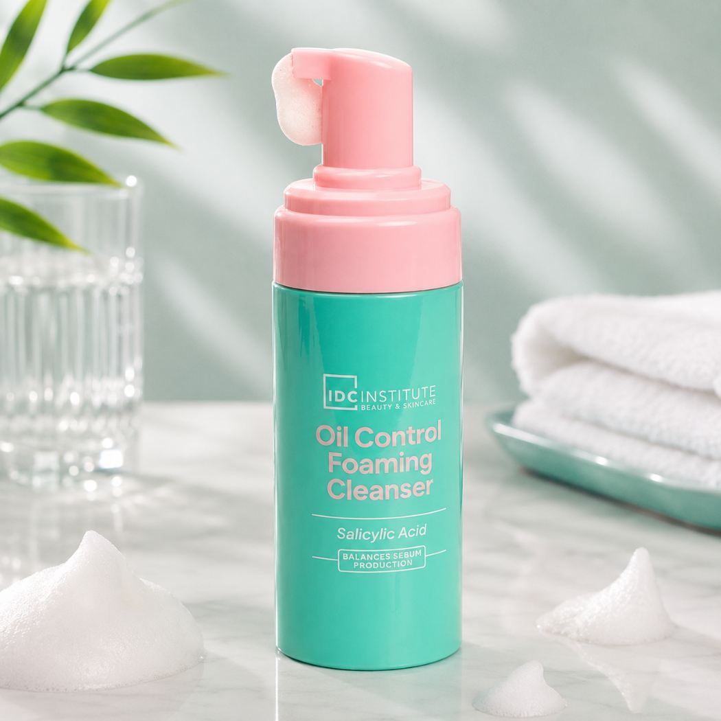 IDC INSTITUTE OIL CONTROL FOAMING CLEANSER - Detergente Viso 120ml