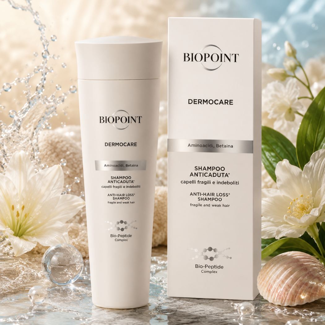 BIPOINT DERMOCARE SHAMPOO ANTICADUTA - Con Aminoacidi & Betaina 200ml - Liquidò