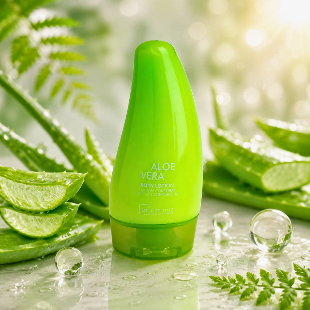 IDC INSTITUTE ALOE VERA BODY LOTION - Crema Corpo 80ml - Liquidò