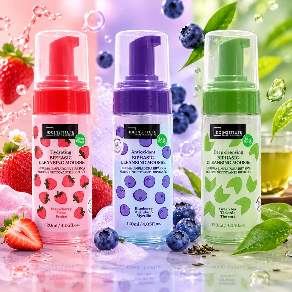 SKIN FOOD DETERGENTE VISO - Mousse Bifasica Detergente, Esfoliante & Idratante
