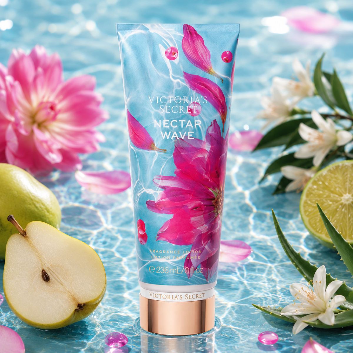 VICTORIA SECRET'S NECTAR WAVE - Crema Corpo Profumata Idratante 236ml
