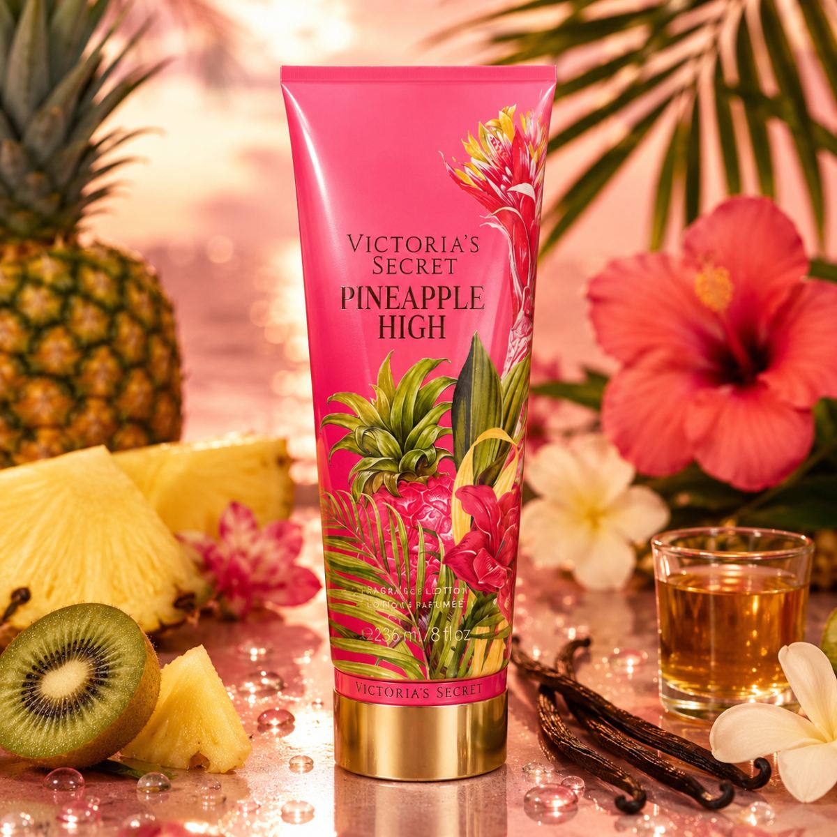 VICTORIA SECRET'S PINEAPPLE HIGH - Crema Corpo Profumata Idratante 236ml