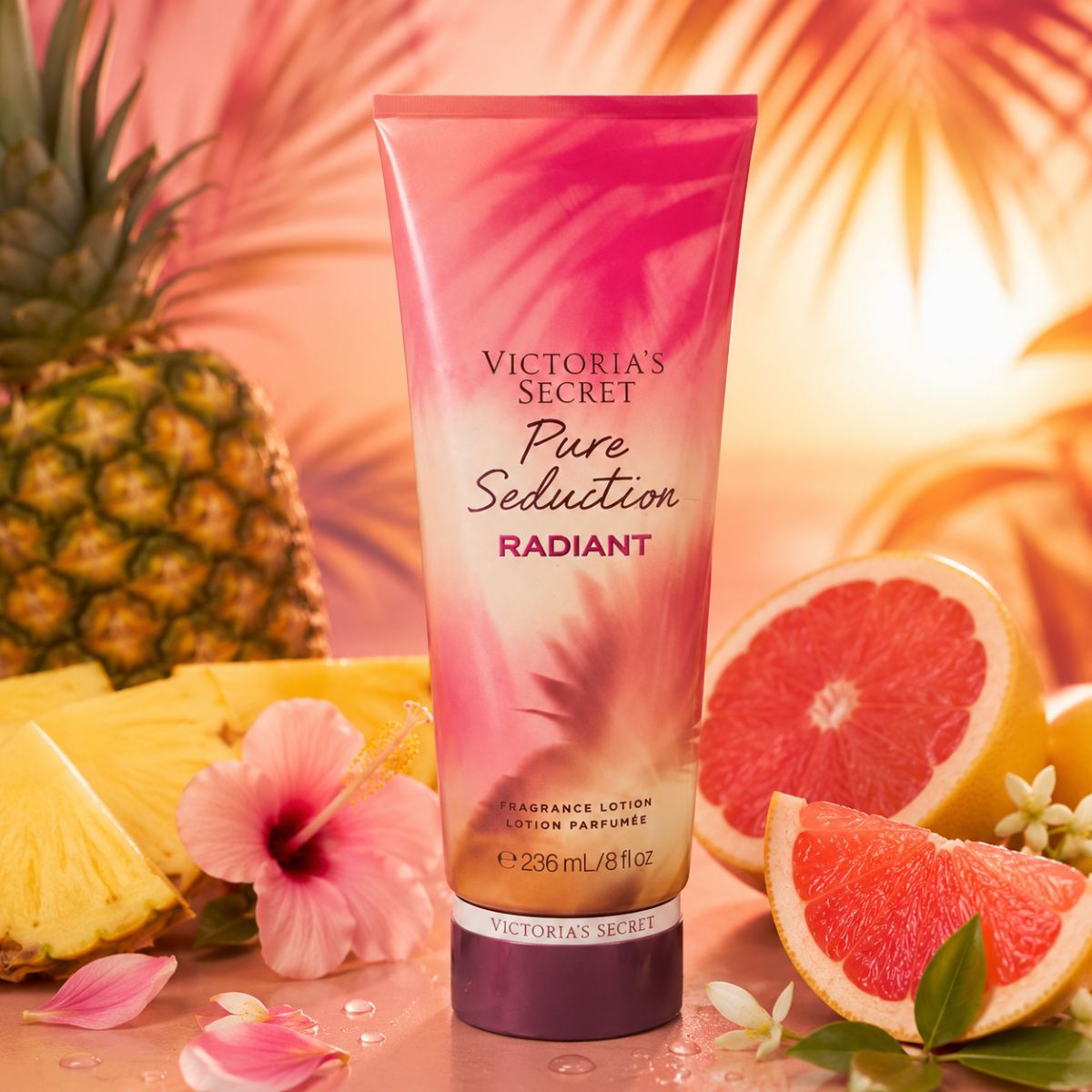 VICTORIA SECRET'S PURE SEDUCTION RADIANT - Crema Corpo Profumata Idratante 236ml