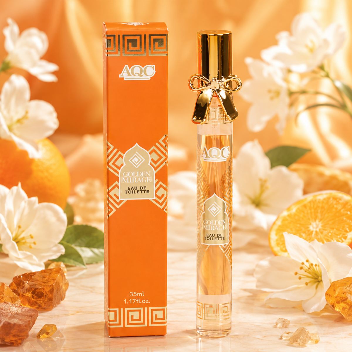 AQC TUBE FRAGRANCE GOLDEN MIRAGE - Eau De Toilette 35ml