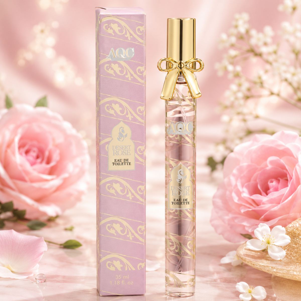 AQC TUBE FRAGRANCE DESERT ROSE - Eau De Toilette 35ml