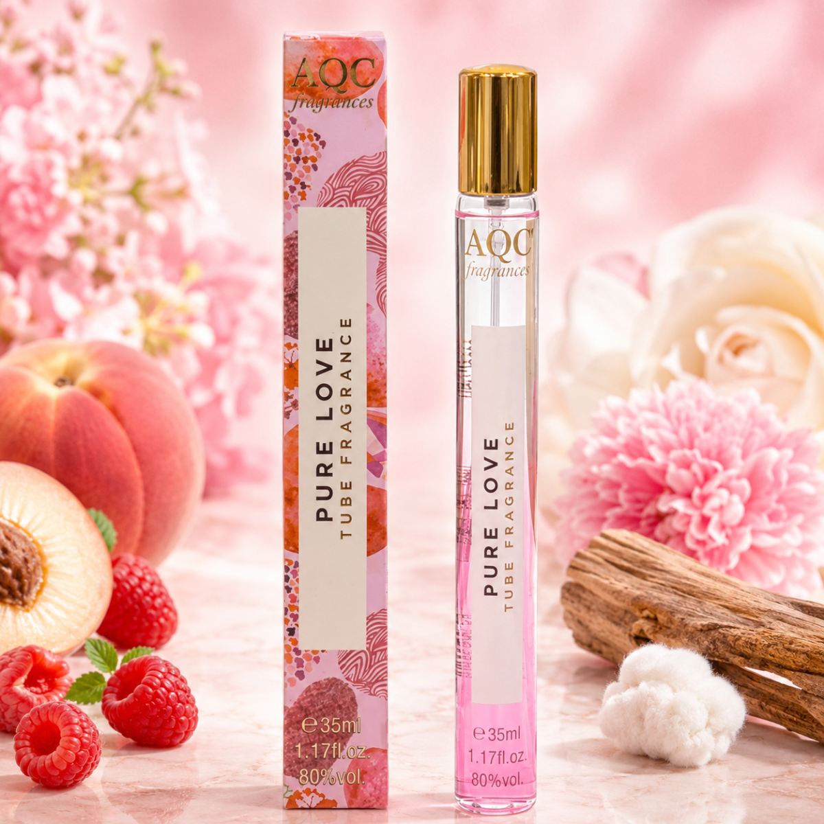 AQC TUBE FRAGRANCE PURE LOVE - Eau De Toilette 35ml - Liquidò
