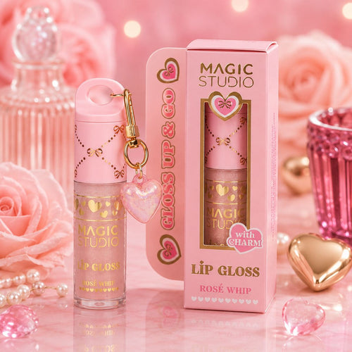 MAGIC STUDIO COQUETTE JUICY LIP GLOSS CHARM - Rosè Whip 6ml - Liquidò