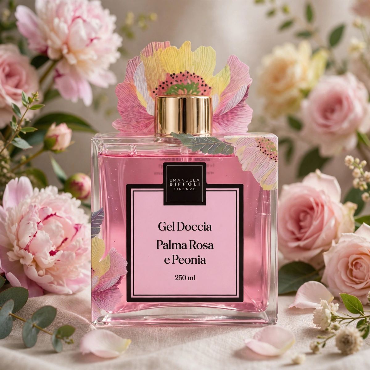GEL DOCCIA | Palma Rosa e Peonia – 250 ml - Liquidò