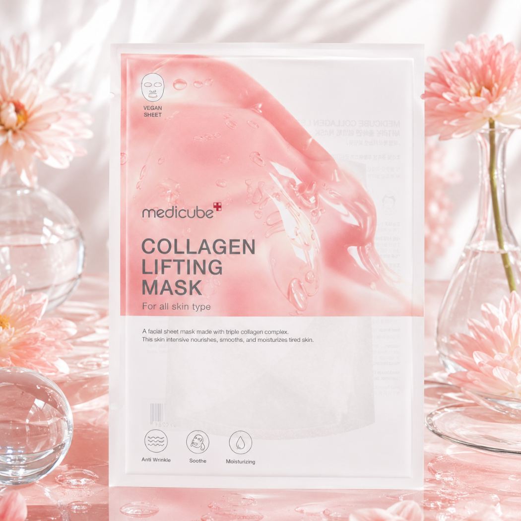 MEDICUBE COLLAGEN LIFTING MASK - Maschera Viso In Tessuto 27g