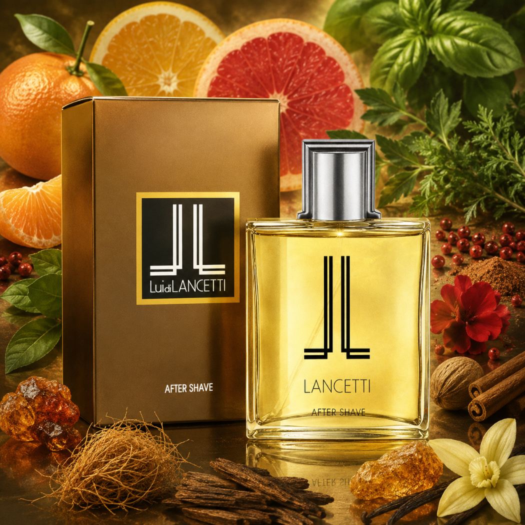 LUI DI LANCETTI AFTER SHAVE - Dopobarba Rinfrescante e Aromatico 100ml - Liquidò