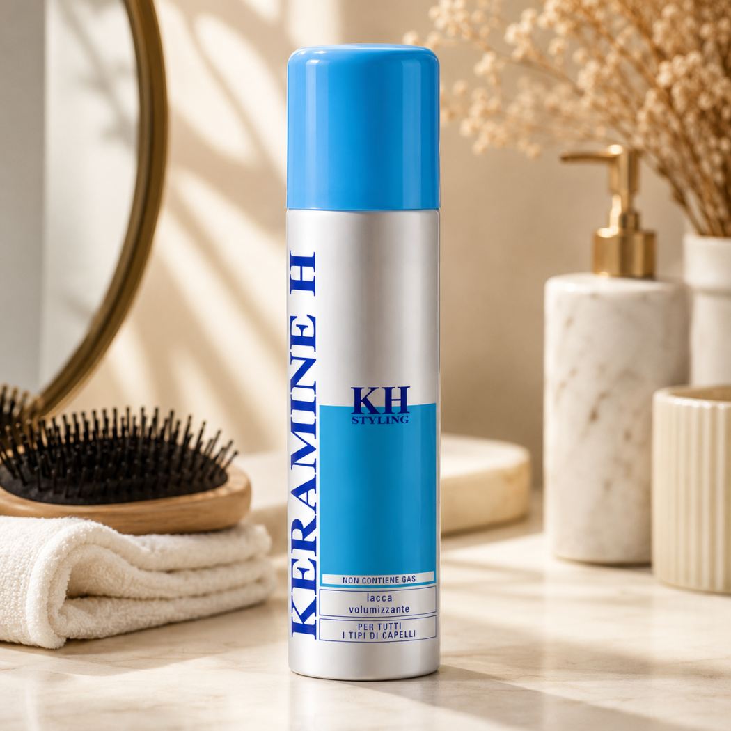 KERAMINE H - LACCA ECOLOGICA VOLUMIZZANTE 250ml - Liquidò