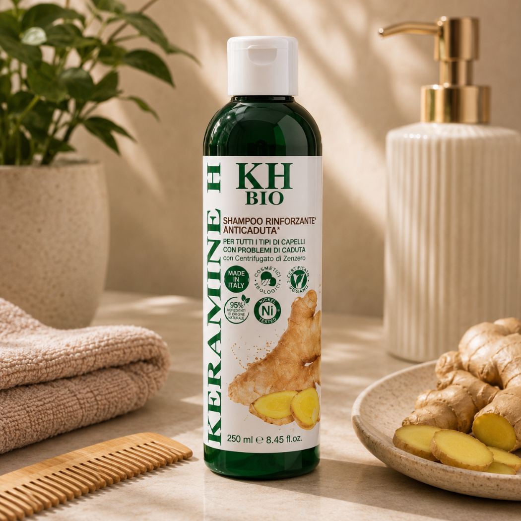 KERAMINE H BIO - shampoo rinforzante anticaduta bio 250 ml - Liquidò