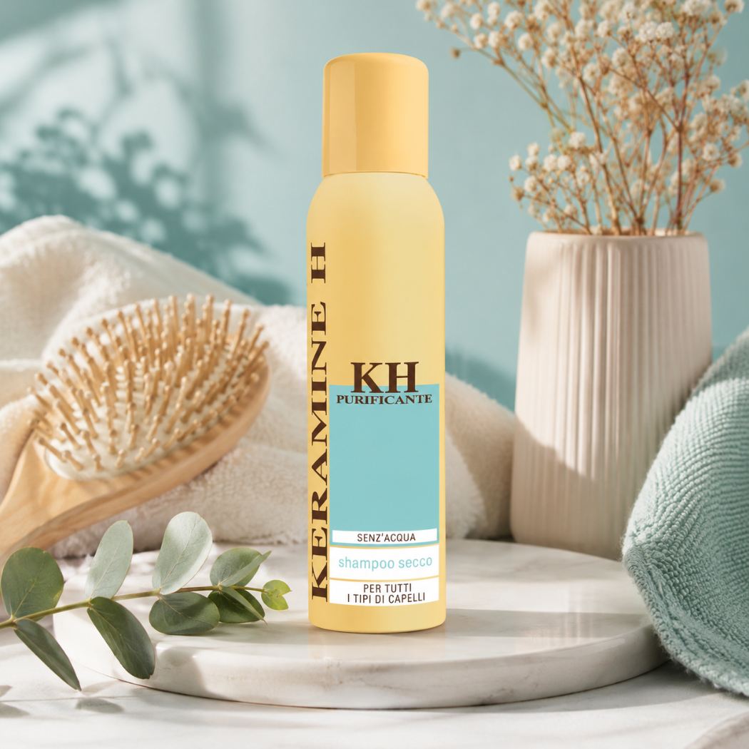 KERAMINE H - shampoo a secco purificante - Liquidò