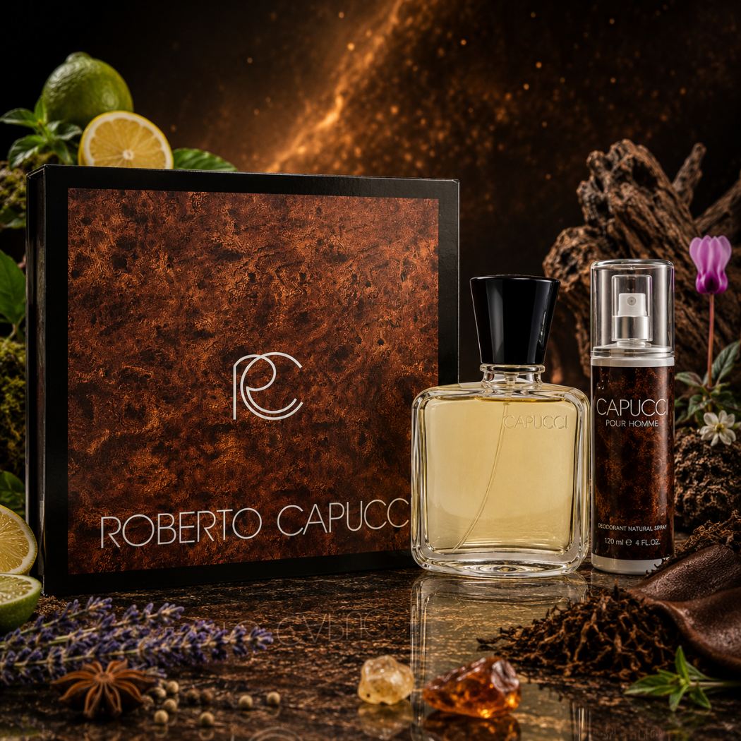 ROBERTO CAPUCCI POUR HOMME COFANETTO - Eau De Toilette 100ml + Deodorante 120ml