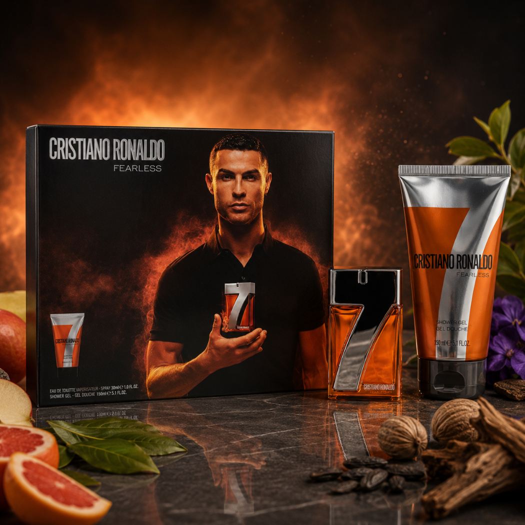 CRISTIANO RONALDO CR7 FEARLESS - Eau de Toilette 30 ml + Shower Gel Profumato 150 ml
