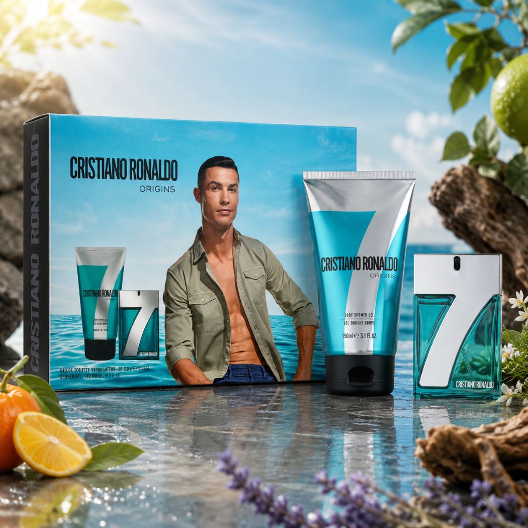 CRISTIANO RONALDO CR7 ORIGINS - Eau de Toilette 30 ml + Shower Gel Profumato 150 ml