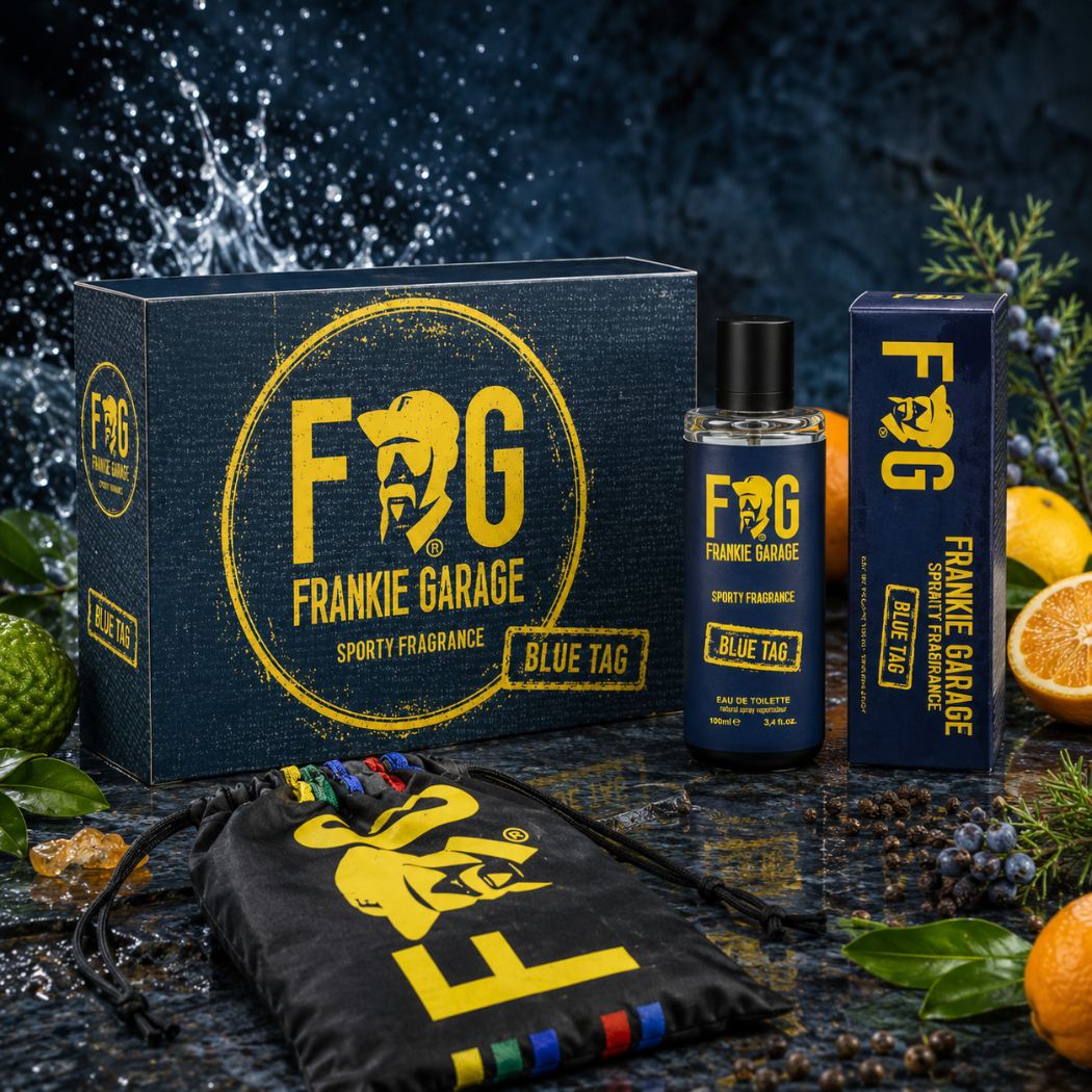 FRANKIE GARAGE -Blue tag Cofanetto Il cofanetto contiene Eau de Toilette 100ml Zainetto - Liquidò