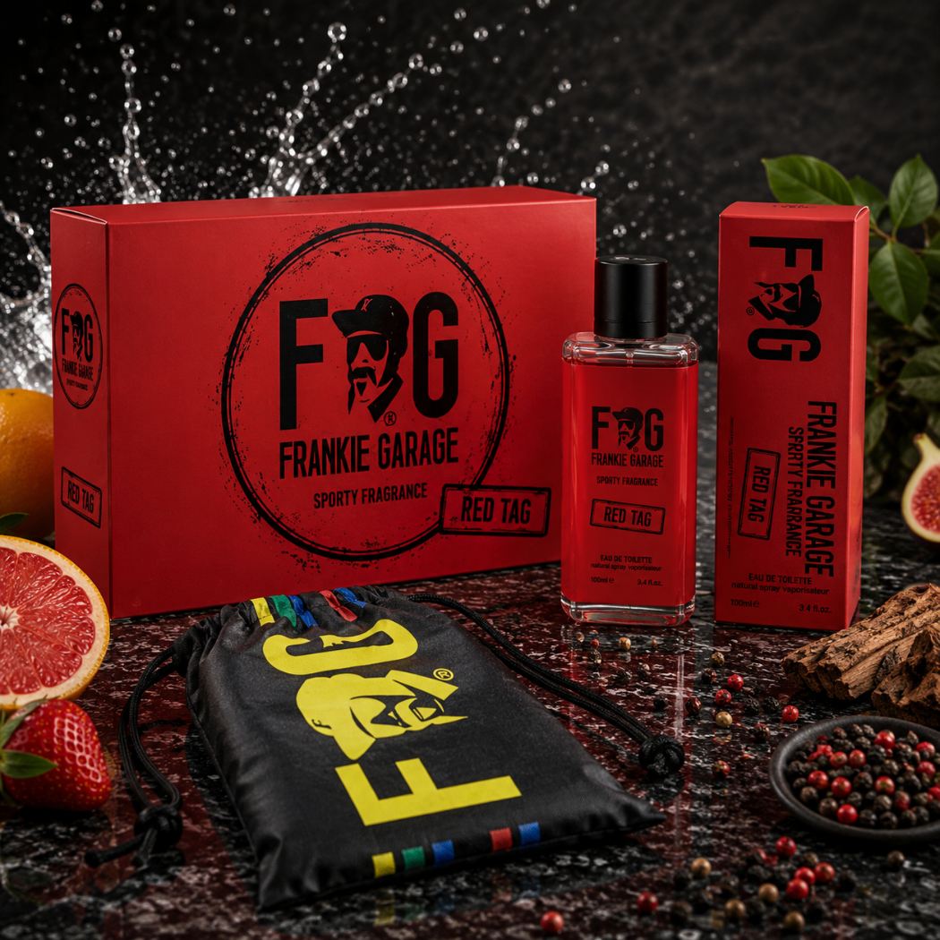 FRANKIE GARAGE Red tag Cofanetto Il cofanetto contiene Eau de Toilette 100ml Zainetto - Liquidò