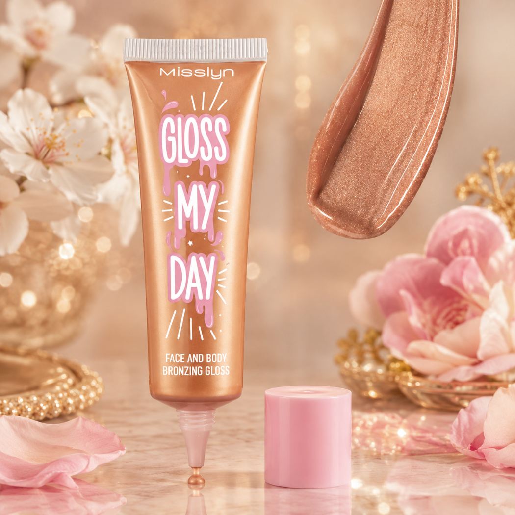 MISSLYN GLOSS MY DAY BRONZING GLOW - Bronzer Illuminante 01  Sun-Kissed Glow