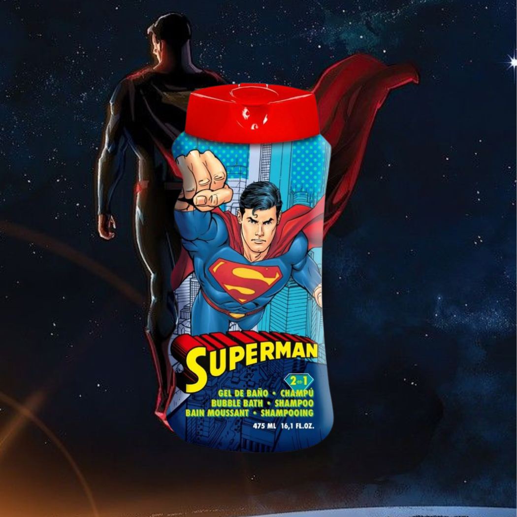SUPERMAN GEL DOCCIA & SHAMPOO 2in1  475ml