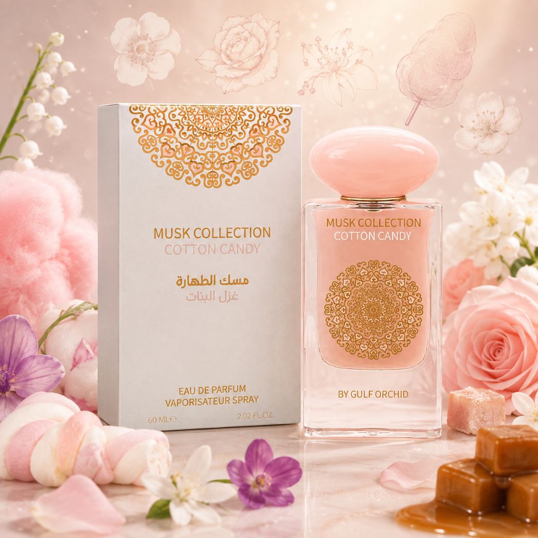GULF ORCHID MUSK COLLECTION COTTON CANDY - Eau de Parfum Unisex 60ml