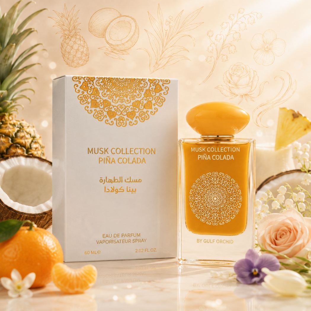 GULF ORCHID MUSK COLLECTION PIÑA COLADA - Eau de Parfum Unisex 60ml