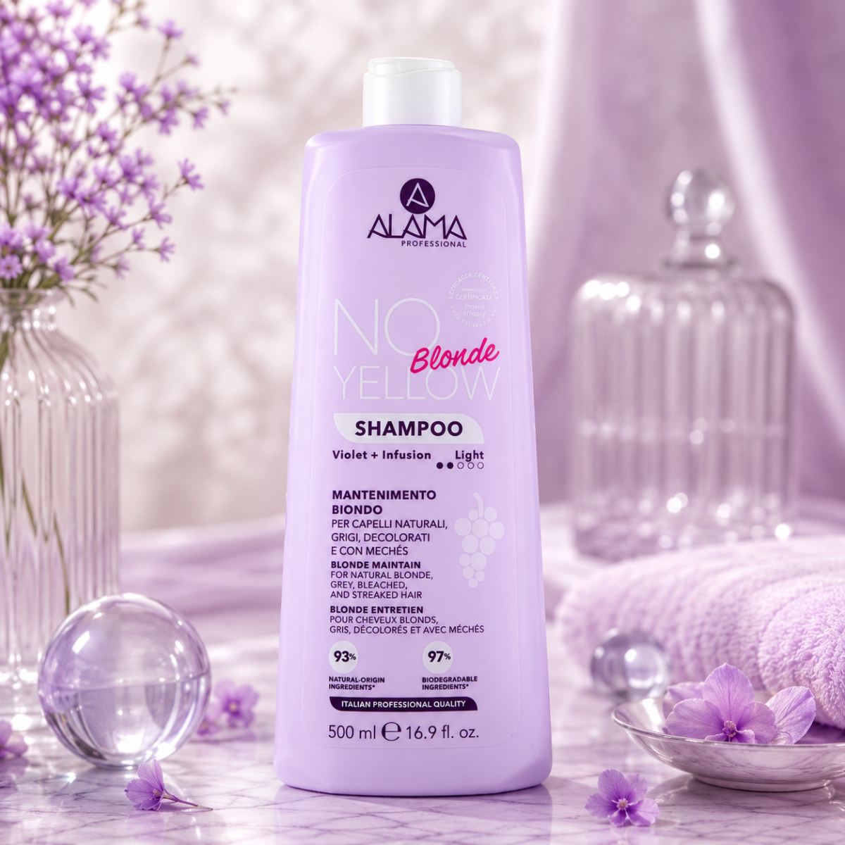 ALAMA PROFESSIONAL - Shampoo antigiallo mantenimento quotidiano - Liquidò