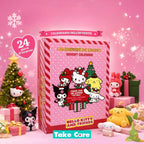 HELLO KITTY AND FRIENDS TAKE CARE CALENDARIO DELL'AVVENTO 24 SORPRESE