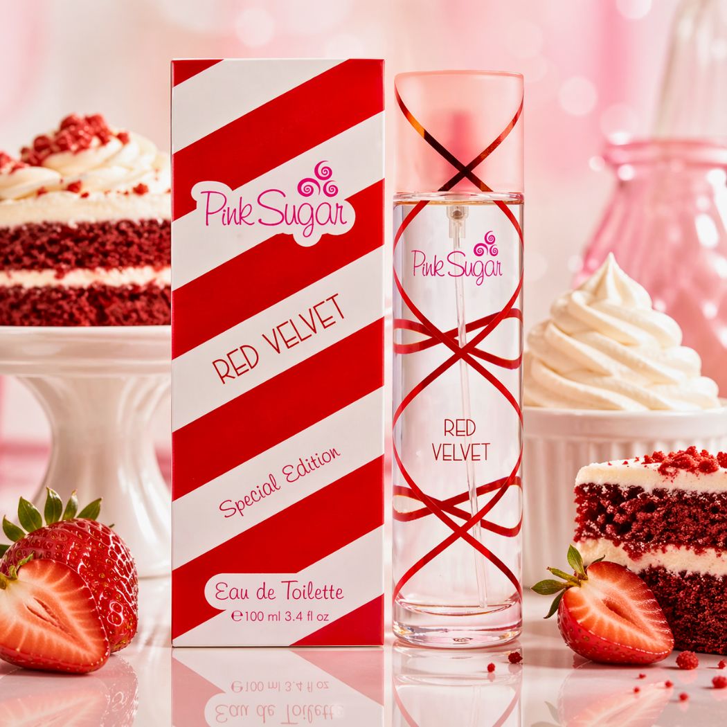 AQUOLINA PINK SUGAR RED VELVET - Eau de Toilette 100ml - Liquidò