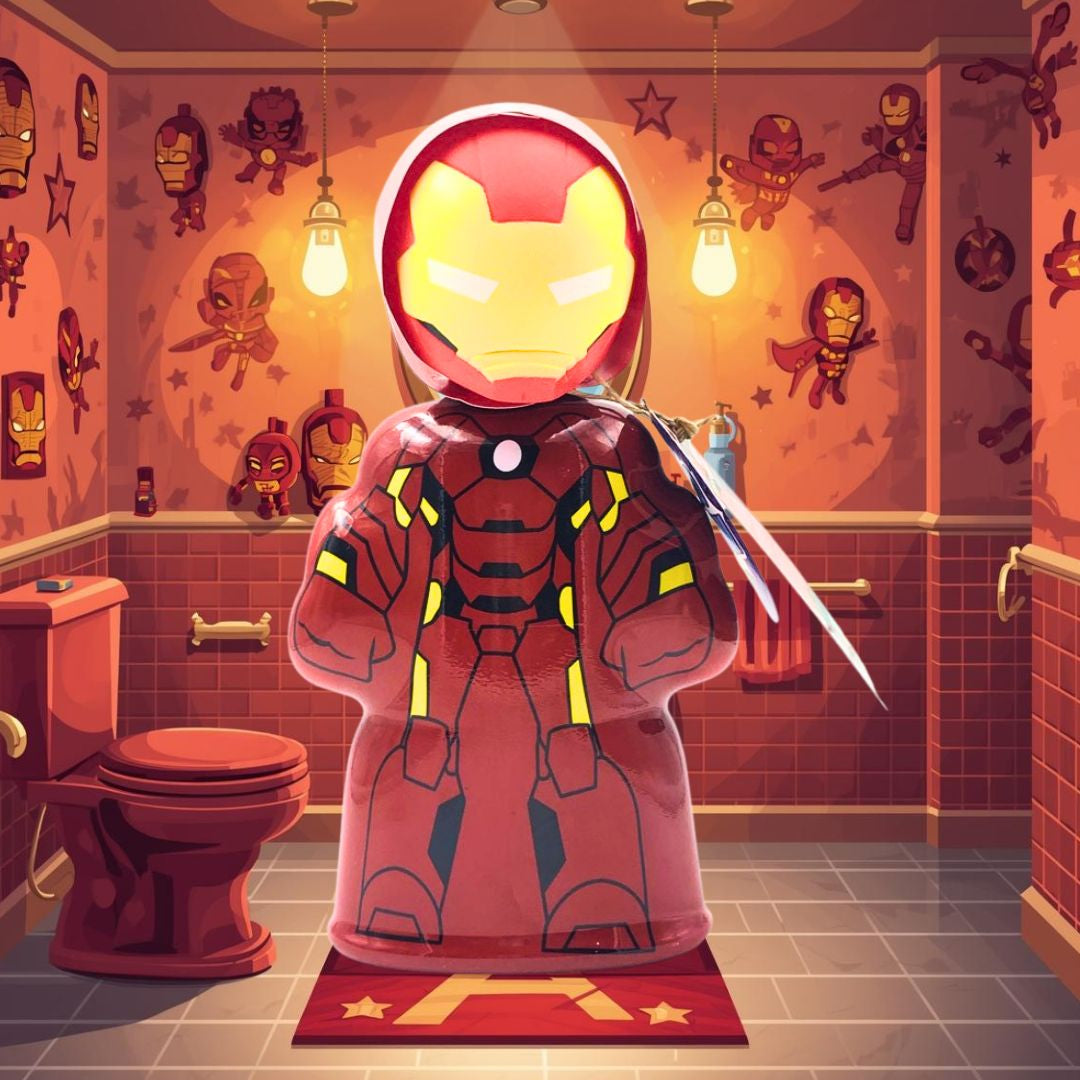 AVENGERS IRON MAN - Bagnoschiuma 3D 400ml