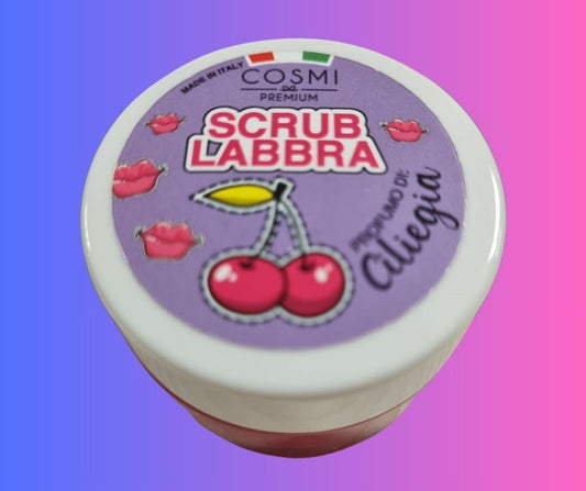 SCRUB LABBRA | esfoliante labbra al profumo di CILIEGIA