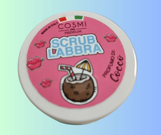 SCRUB LABBRA | esfoliante labbra al profumo di cocco