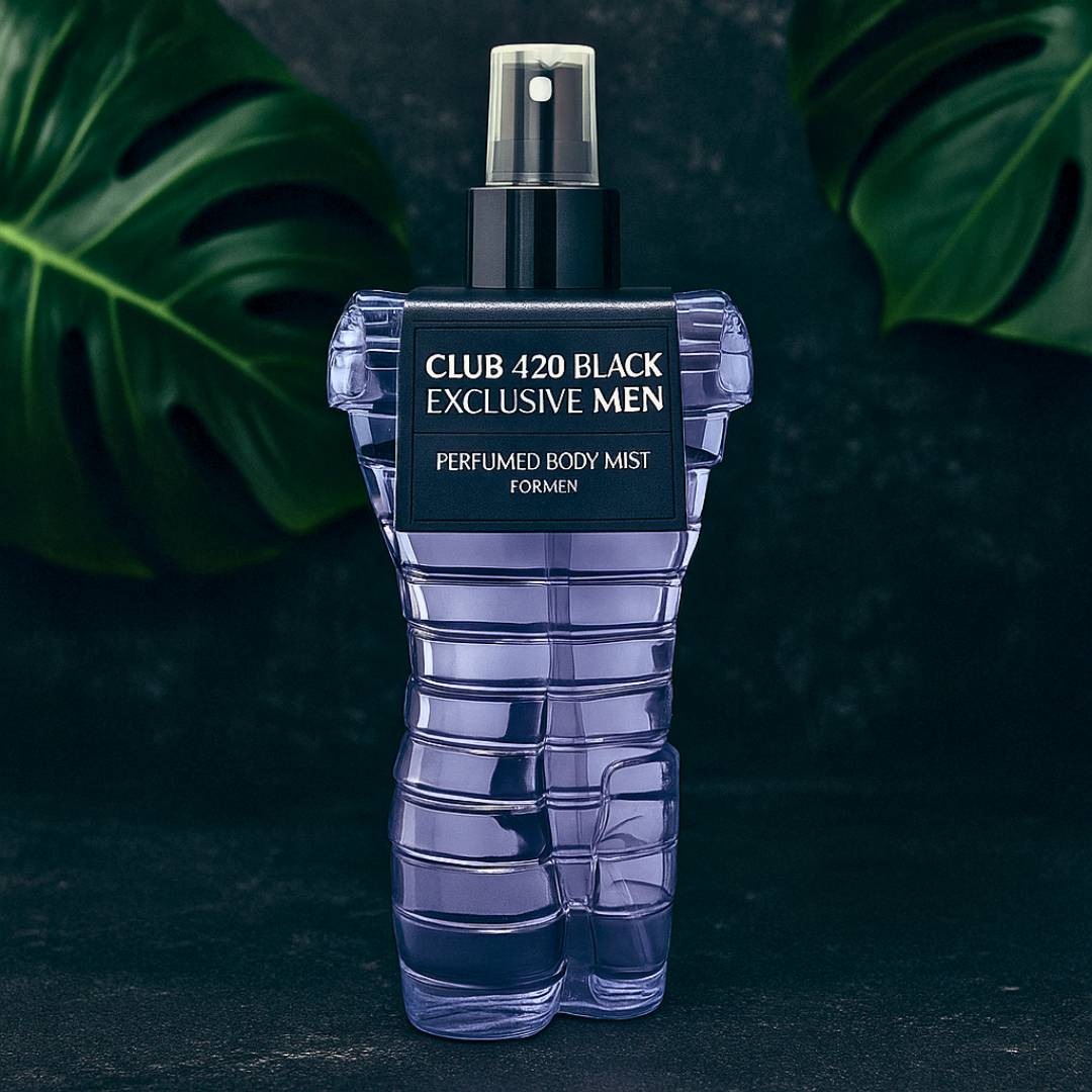 CLUB 420 BLACK EXCLUSIVE MEN - Perfumed Body Mist For Men 250ml