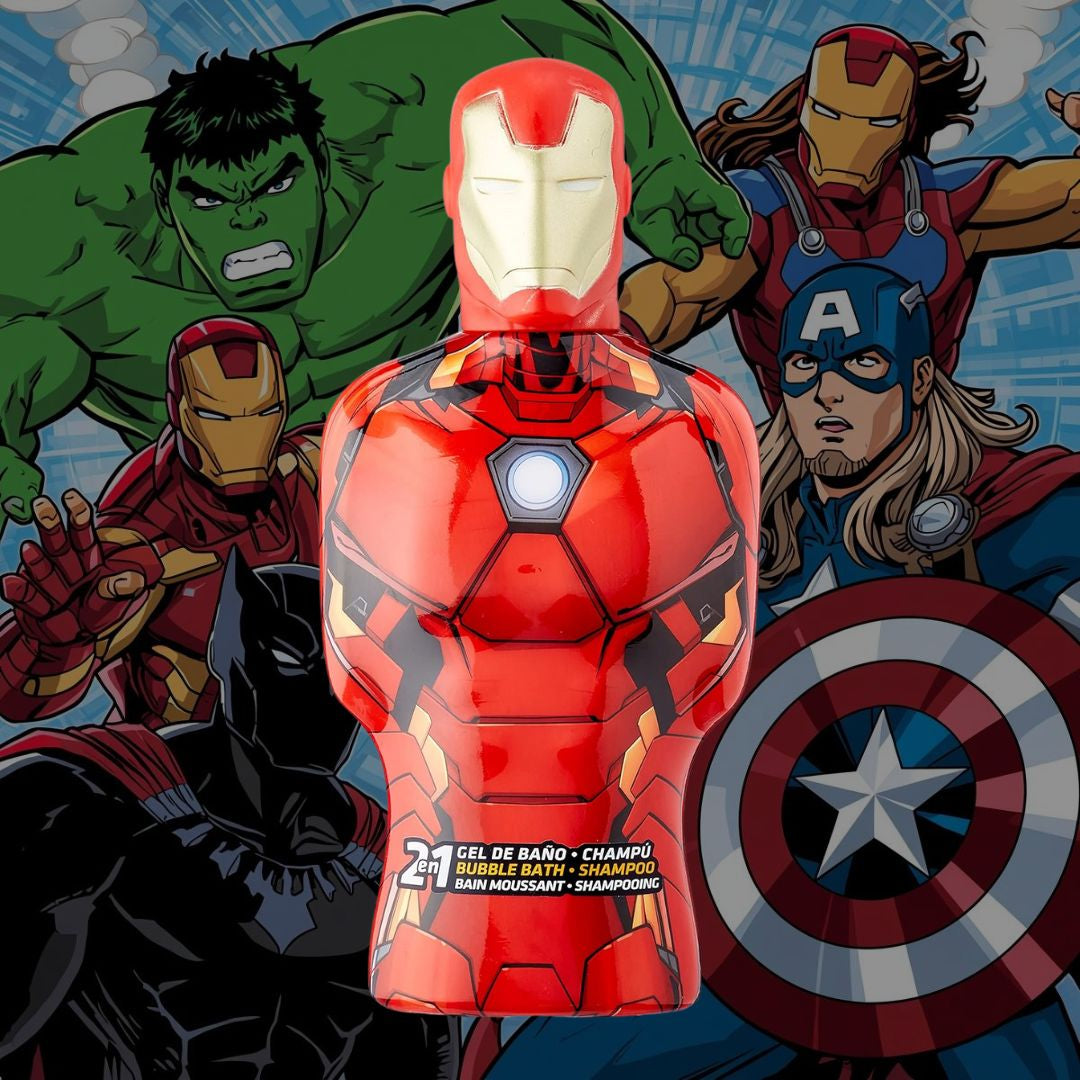 AVENGERS IRON MAN 3D - 2in1 Bagnoschiuma & Shampoo 350ml