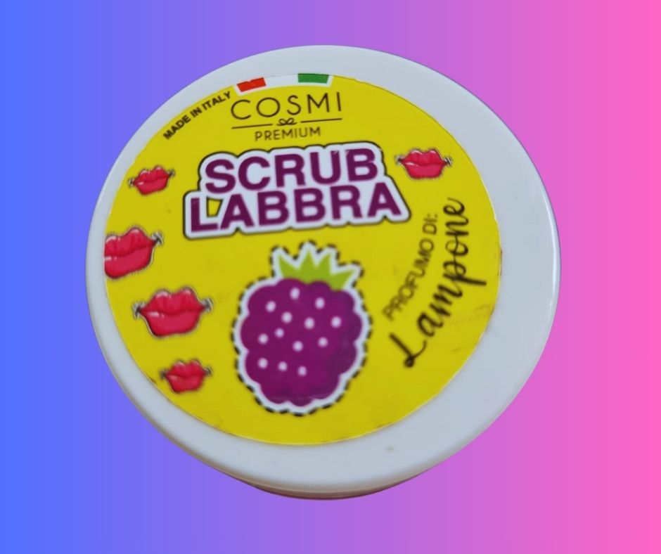 SCRUB LABBRA | esfoliante labbra al profumo di Lampone