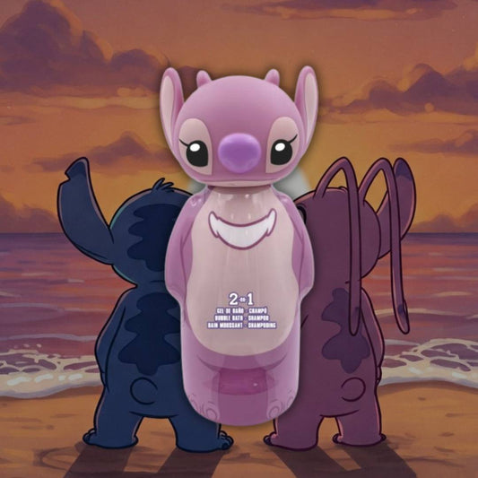 DISNEY STITCH ANGEL - 2in1 Shampoo & BagnoSchiuma con Ventosa 300ml