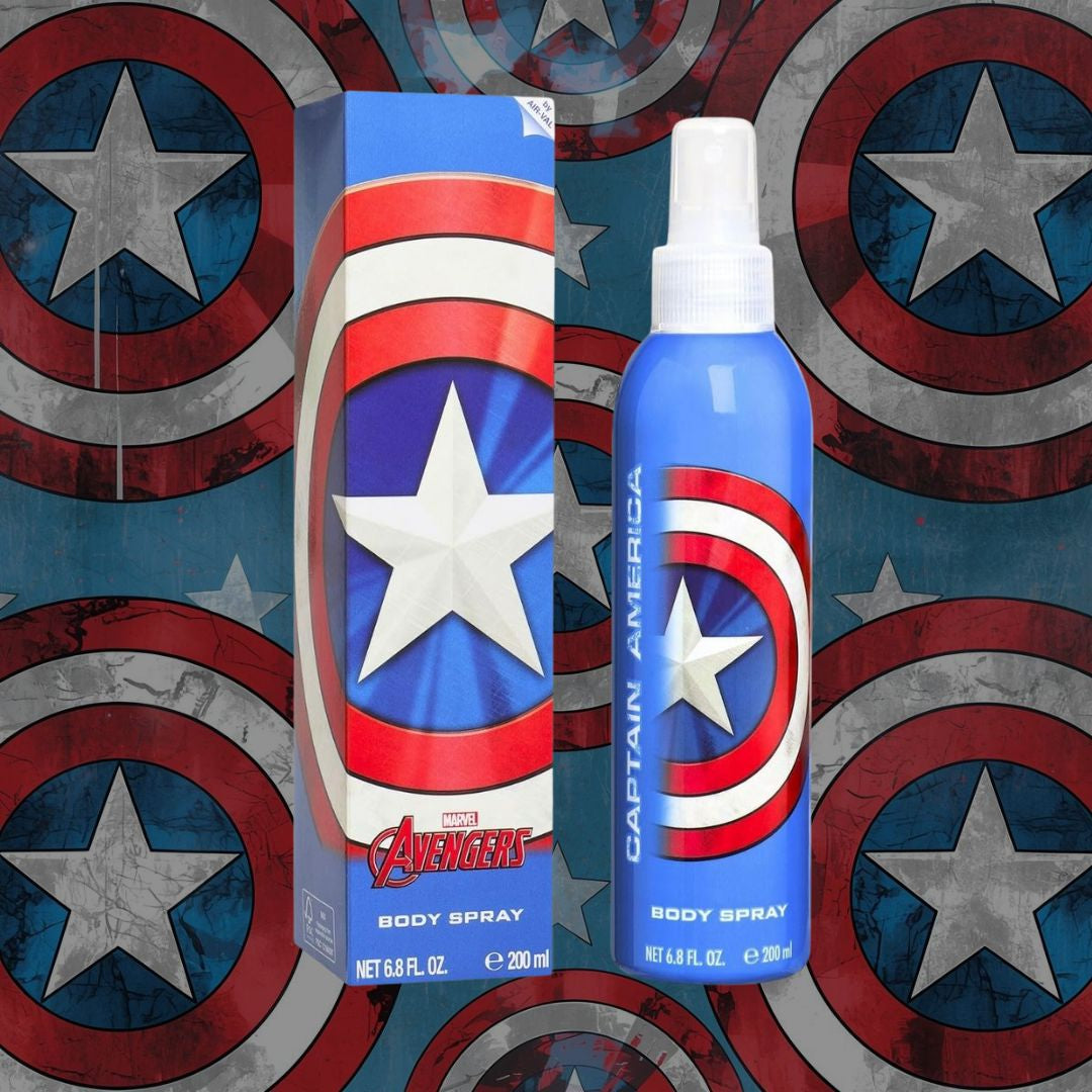 MARVEL CAPTAIN AMERICA Body Spray – Spray profumato corpo 200ml