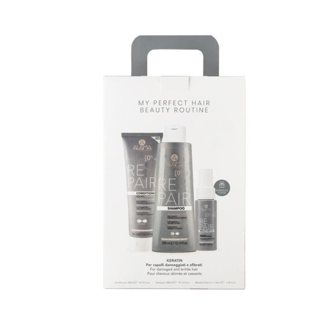 COFANETTO REPAIR - Shampoo + Balsamo + Miracle fluid 5 in 1 in Omaggio